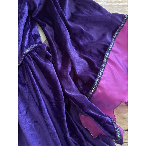 Disney Castle Collection Maleficent Deluxe Costume Head Piece NWT Purple 11 / 12 - Picture 2 of 8